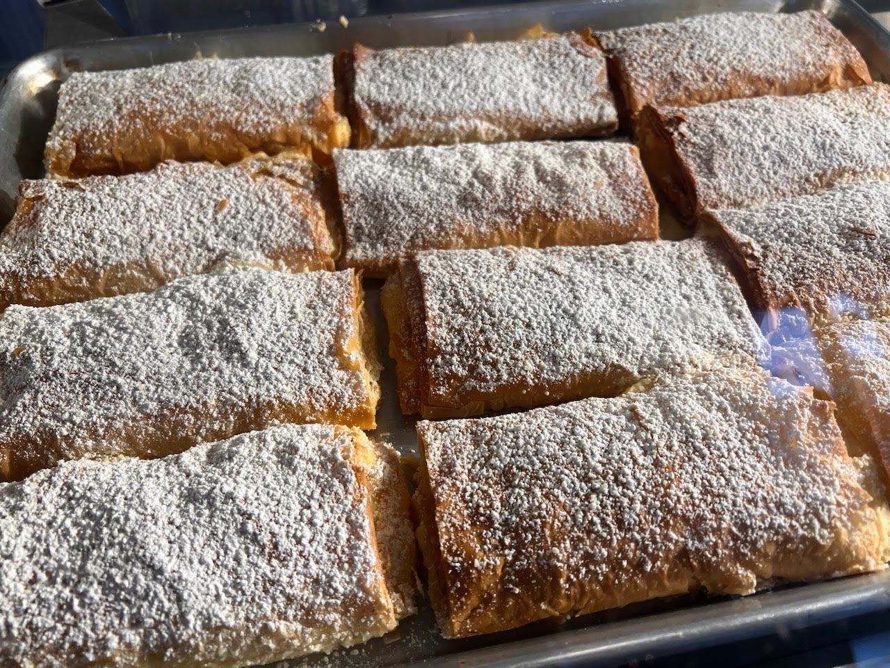 Bougatsa with Custard Cream Filling